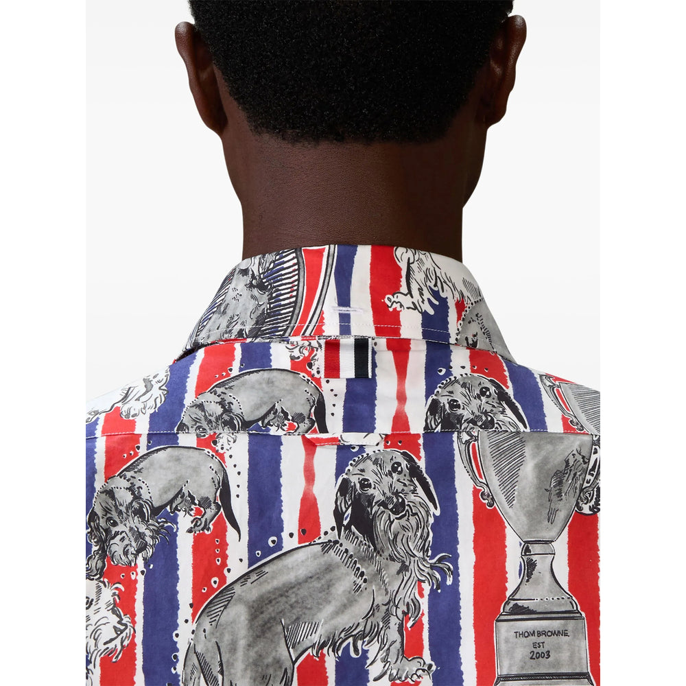 Thom Browne Red Shirts Men THOM BROWNE