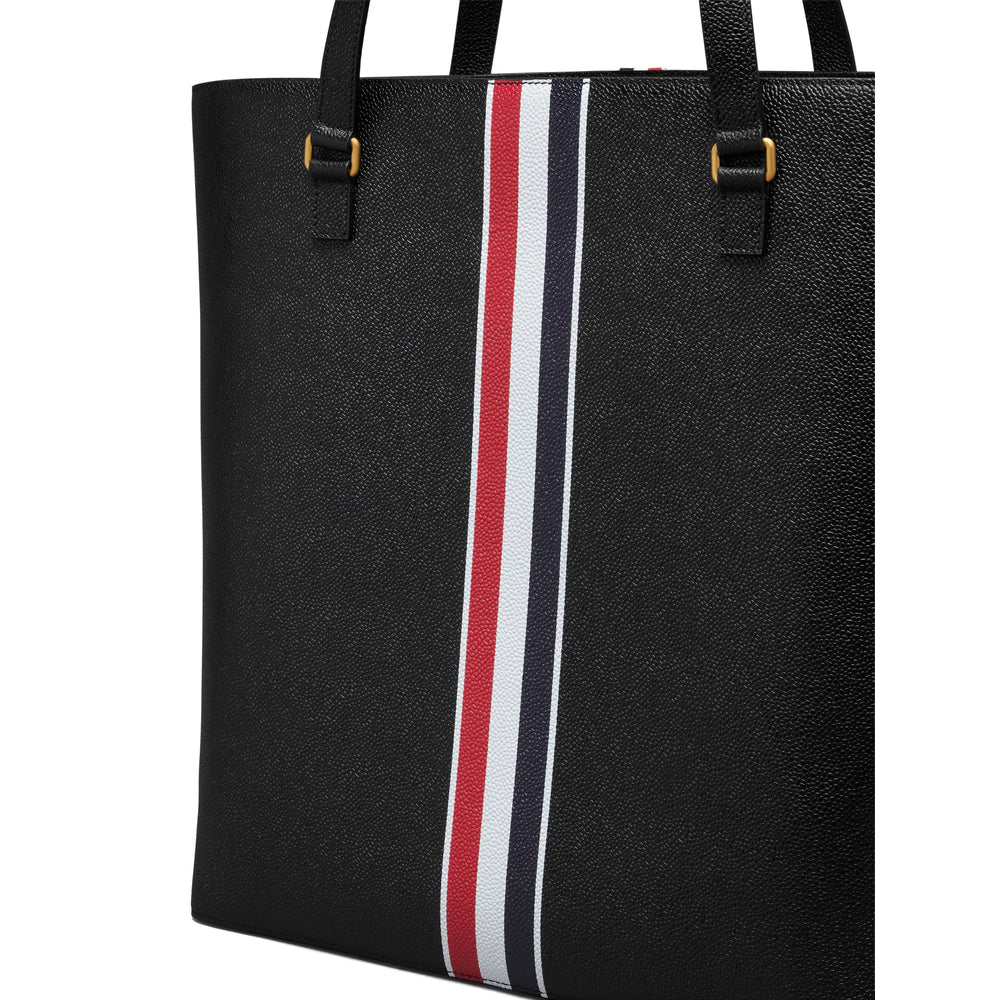 Thom Browne Black Tote Bags Men THOM BROWNE