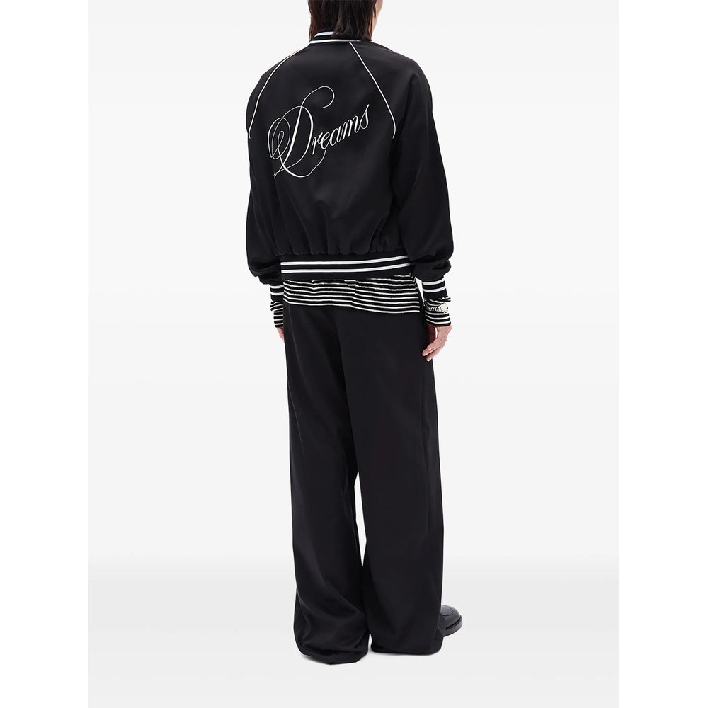 Ann Demeulemeester Black Jackets - Bomber Jackets Men ANN DEMEULEMEESTER