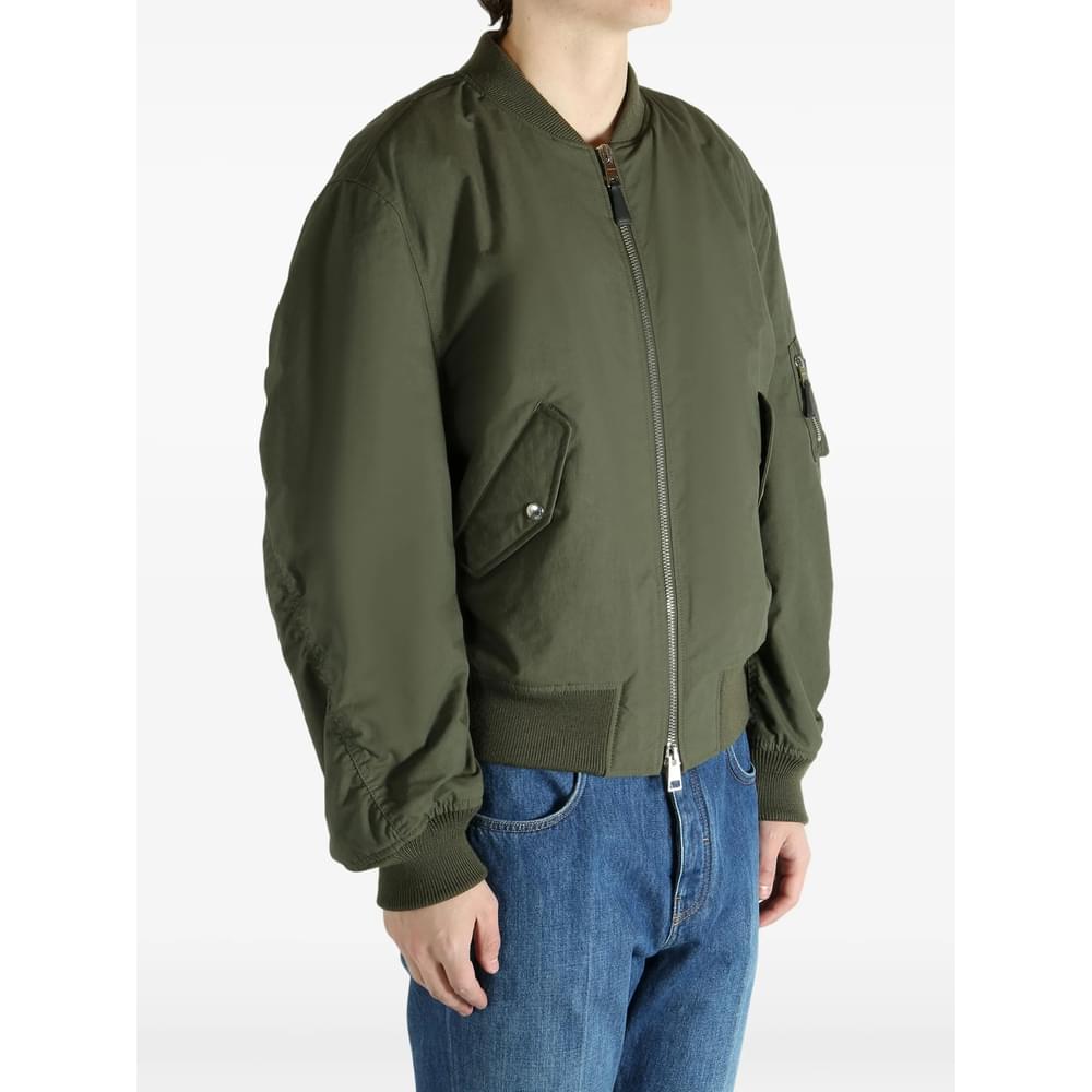 Givenchy Green Jackets Men GIVENCHY