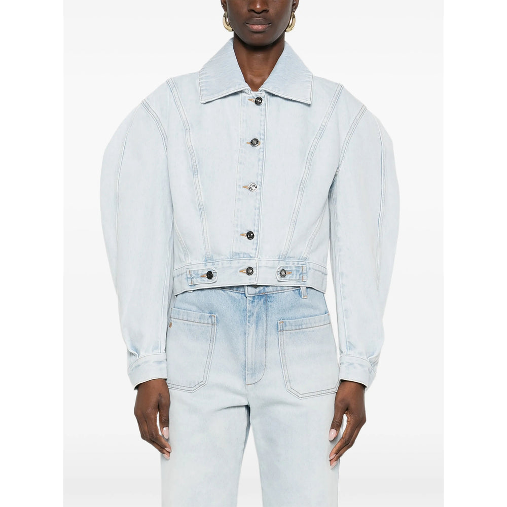 Givenchy Blue Jackets - Denim Jackets Women GIVENCHY