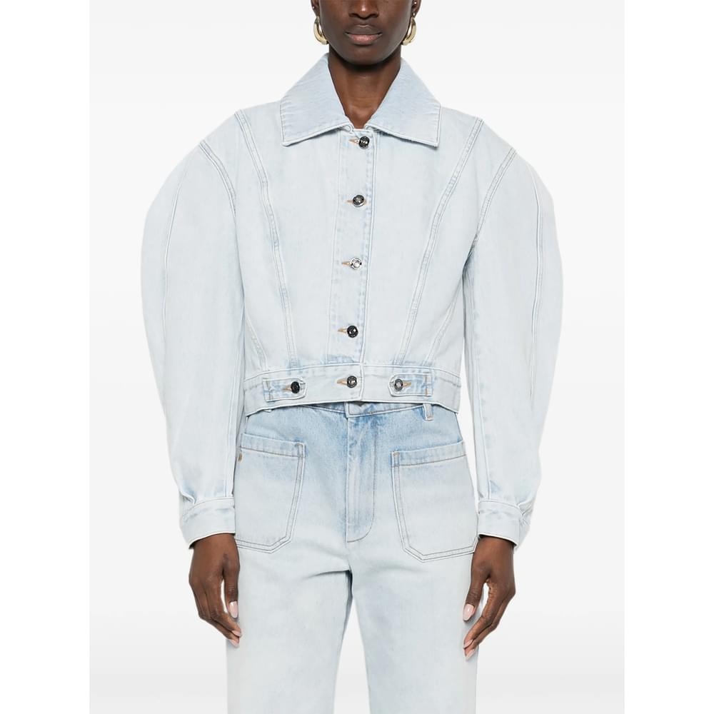 Givenchy Blue Jackets - Denim Jackets Women GIVENCHY