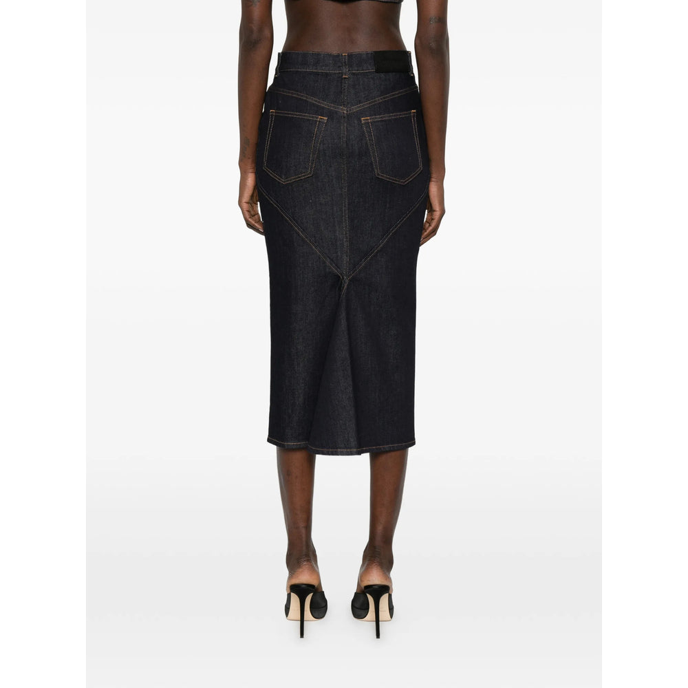 Givenchy Blue Denim - Denim Skirts Women GIVENCHY
