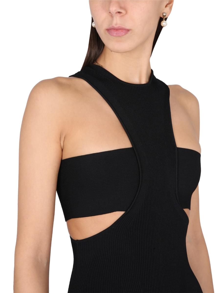 Alexander Mcqueen Women Dress With Harness ALEXANDER MCQUEEN