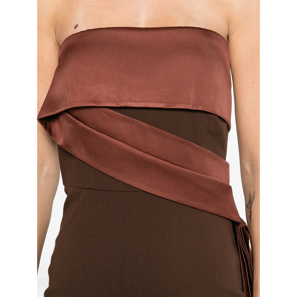 Roland Mouret Brown Dresses - Cocktail & Party Dresses Women ROLAND MOURET