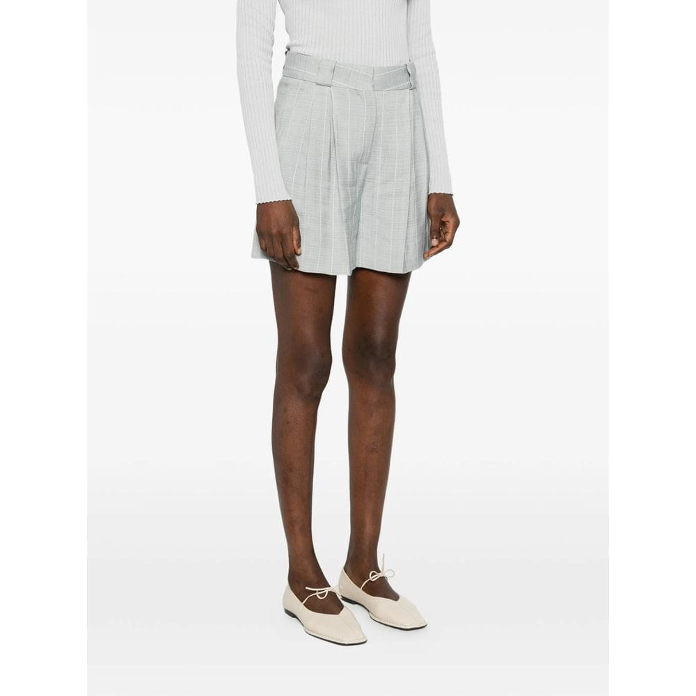 Blazé Milano Blue Shorts - Tailored Shorts Women BLAZE MILANO
