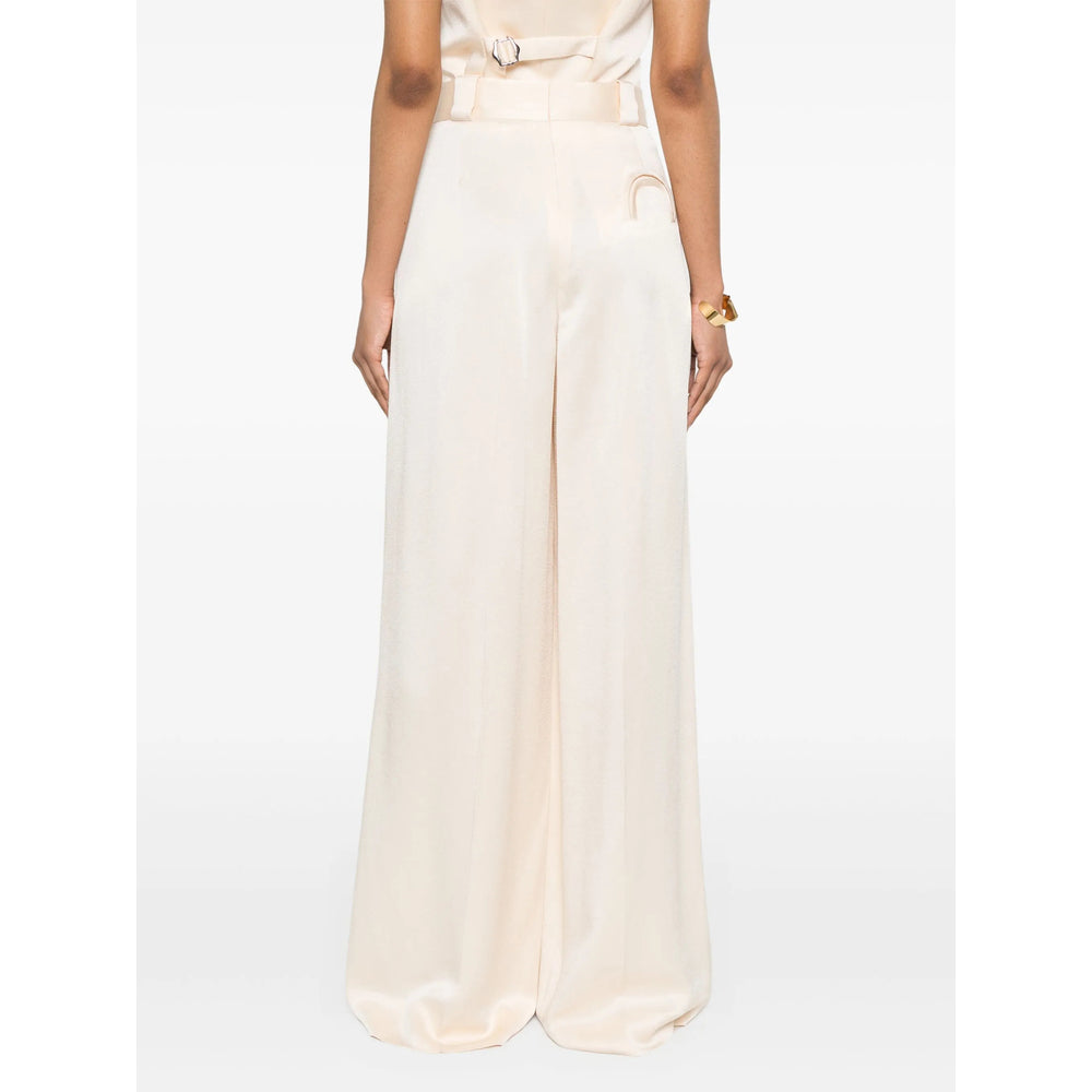 Blazé Milano Neutrals Trousers - Palazzo Pants Women BLAZE MILANO