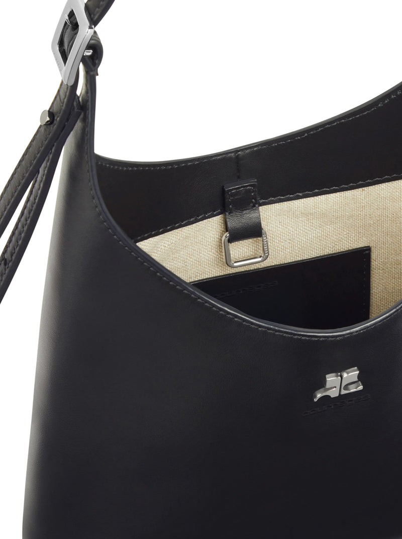Courreges Women Small Melted Leather Tote Bag COURREGES