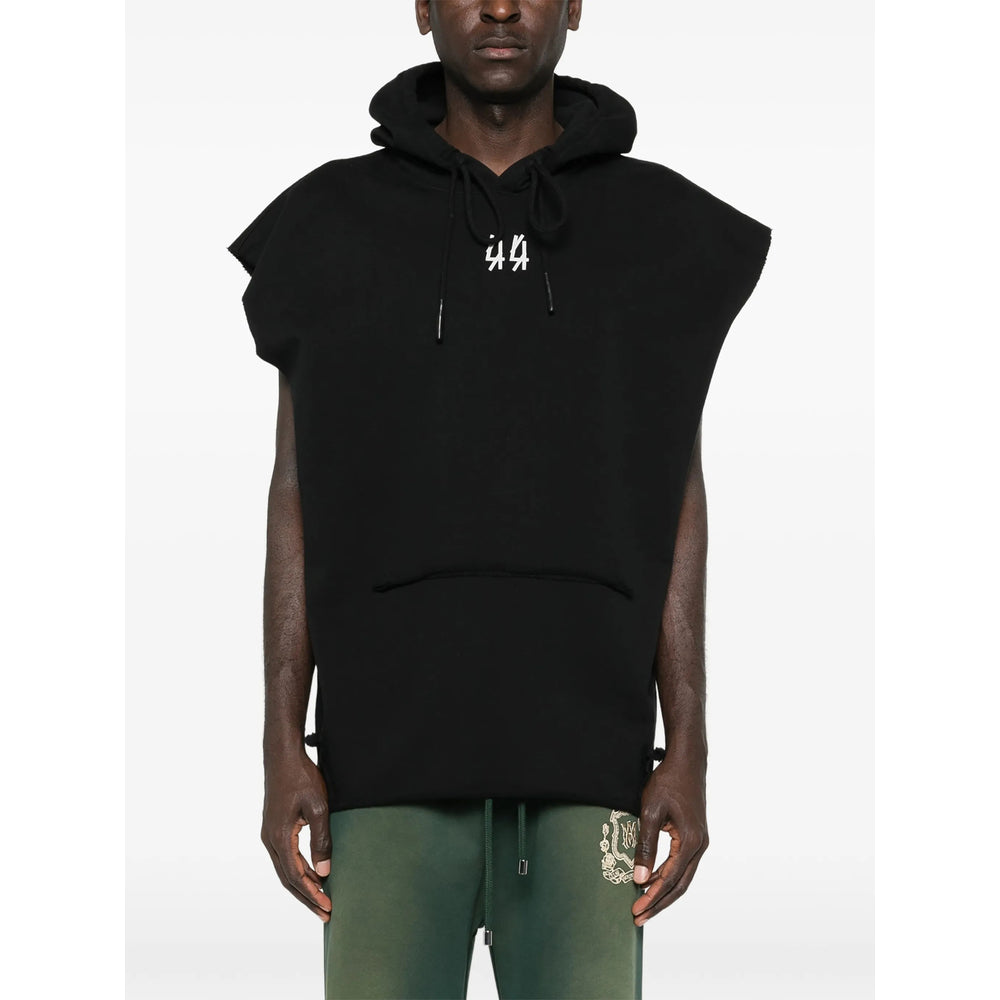 44 Label Group Black Sweaters & Knitwear - Hoodies Men 44 LABEL GROUP