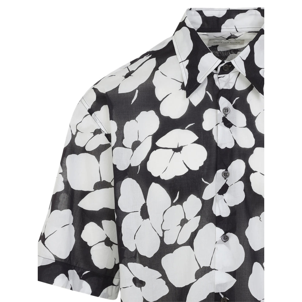 Dries Van Noten Black Shirts Men DRIES VAN NOTEN