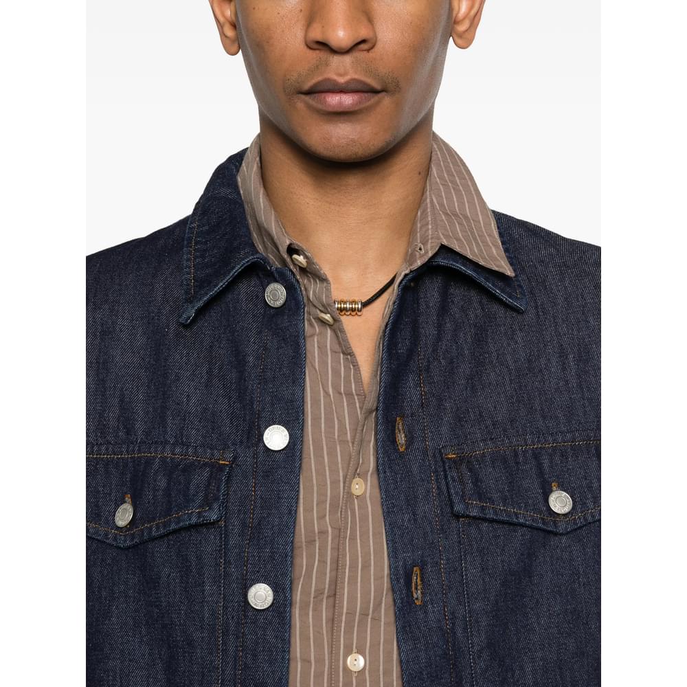 Dries Van Noten Blue Shirts Men DRIES VAN NOTEN