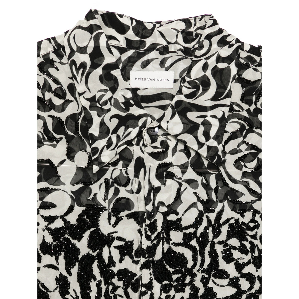 Dries Van Noten White Shirts Men DRIES VAN NOTEN