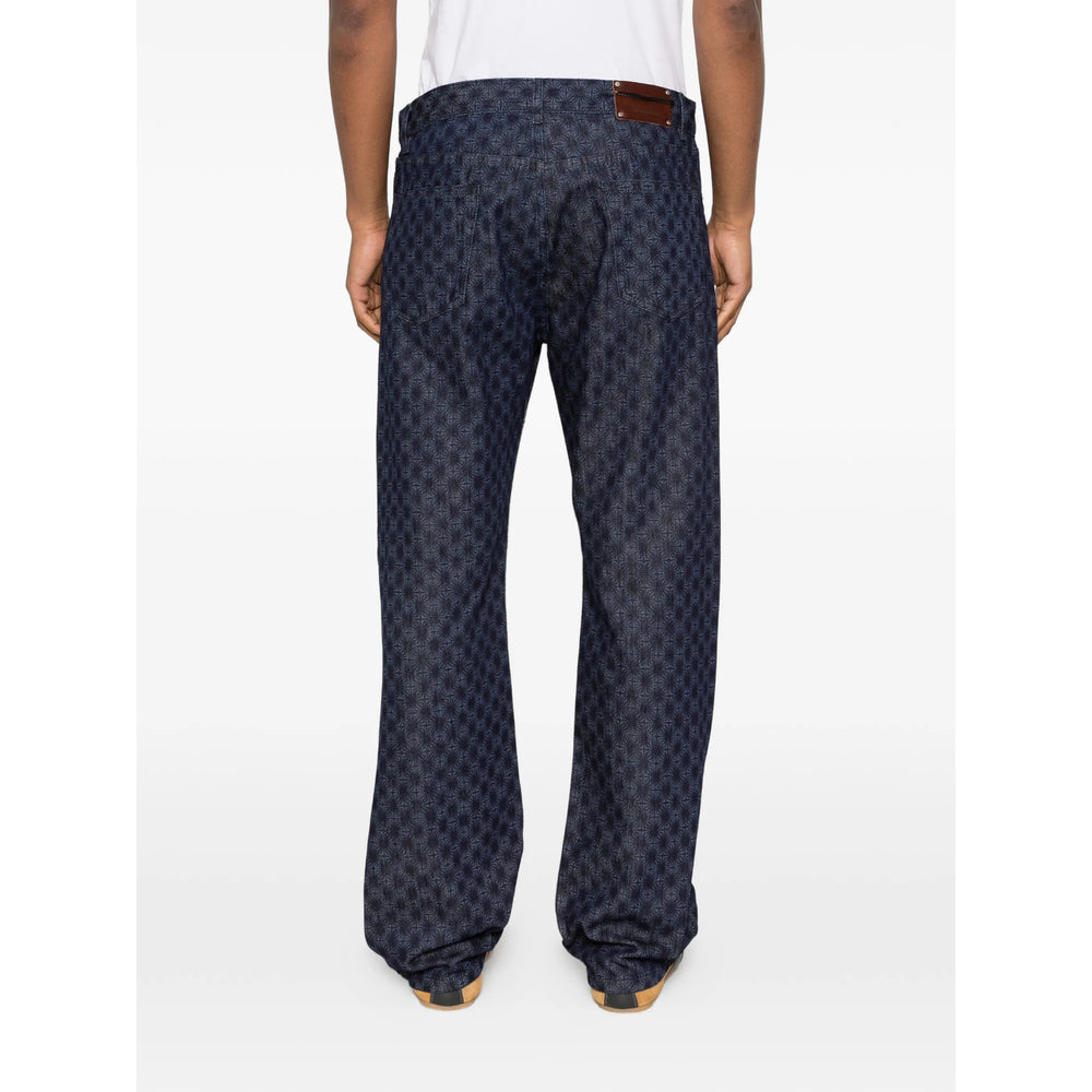 Dries Van Noten Blue Denim - Regular & Straight-Leg Jeans Men DRIES VAN NOTEN