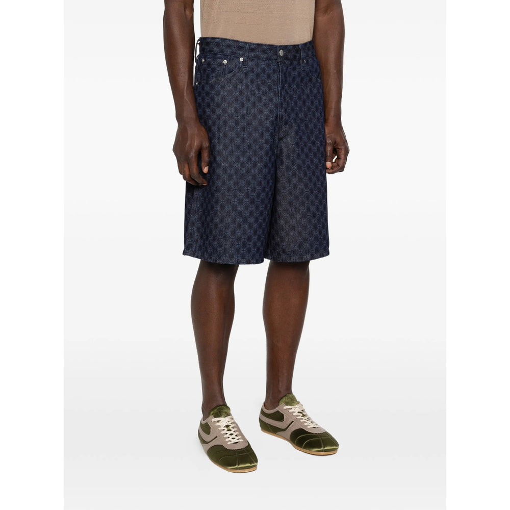 Dries Van Noten Blue Shorts - Denim Shorts Men DRIES VAN NOTEN