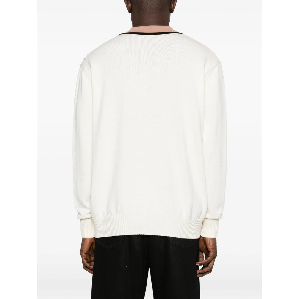 Dries Van Noten White Sweaters & Knitwear - Sweatshirts Men DRIES VAN NOTEN