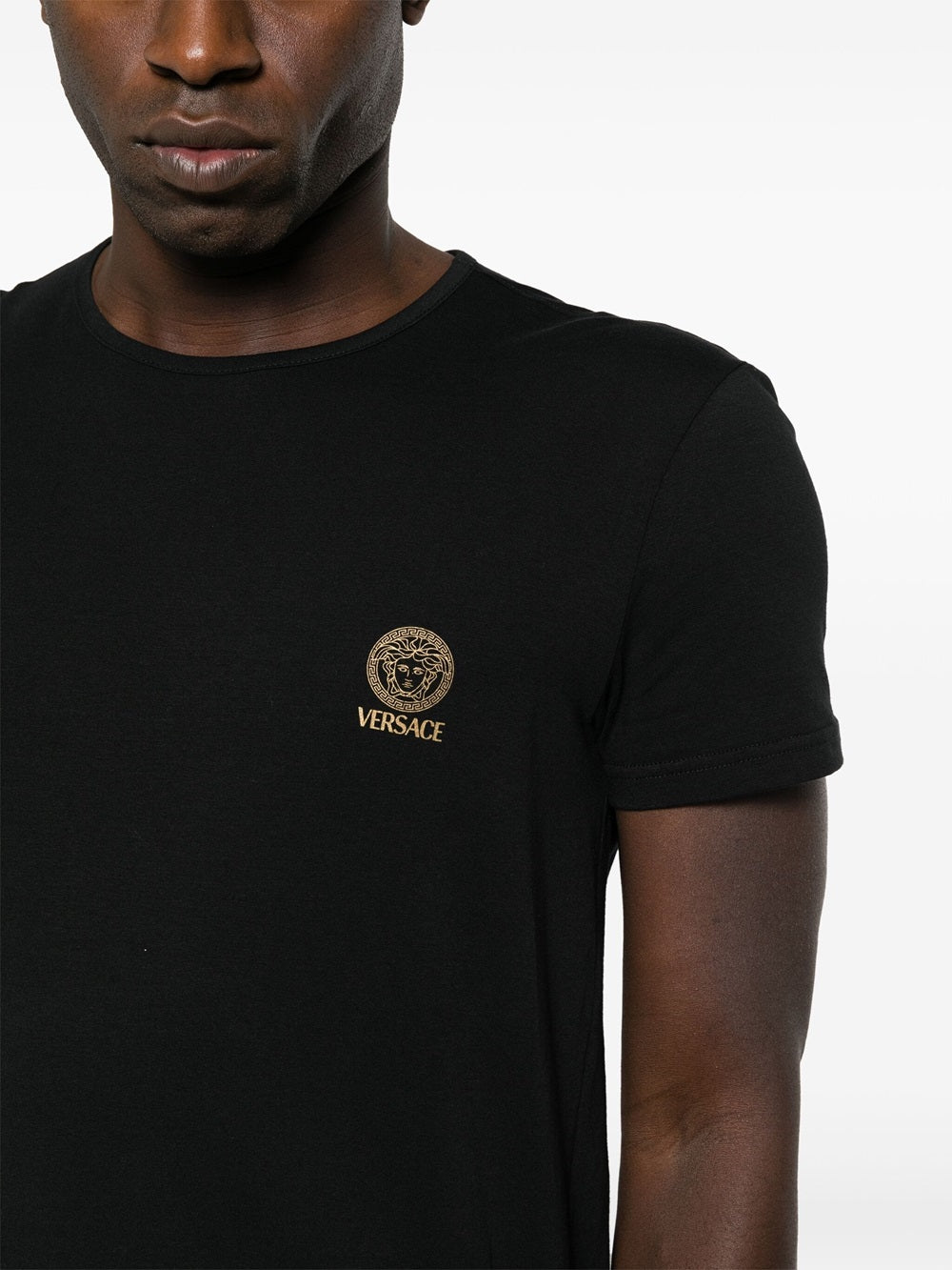 Versace Men T-Shirt With Medusa Print