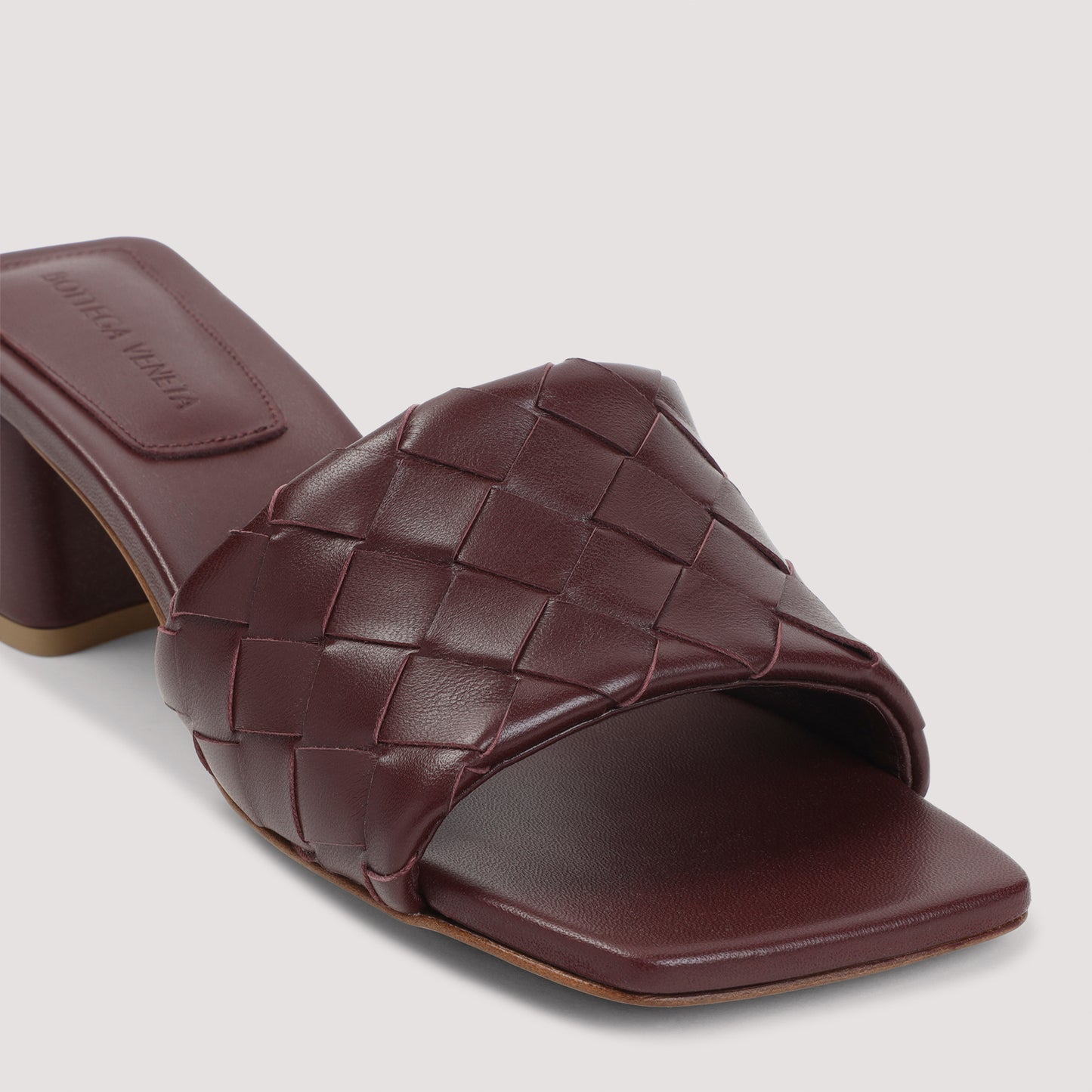 Bottega Veneta Kitten Heel Mule Sandal Women BOTTEGA VENETA