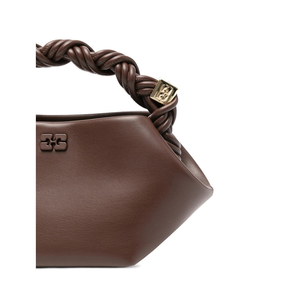 Ganni Brown Satchels & Cross Body Bags Women GANNI