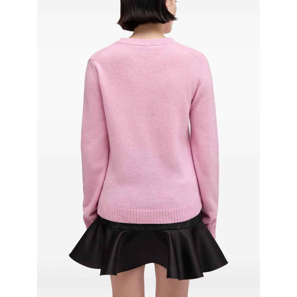 Ganni Pink Knitwear - Jumpers Women GANNI