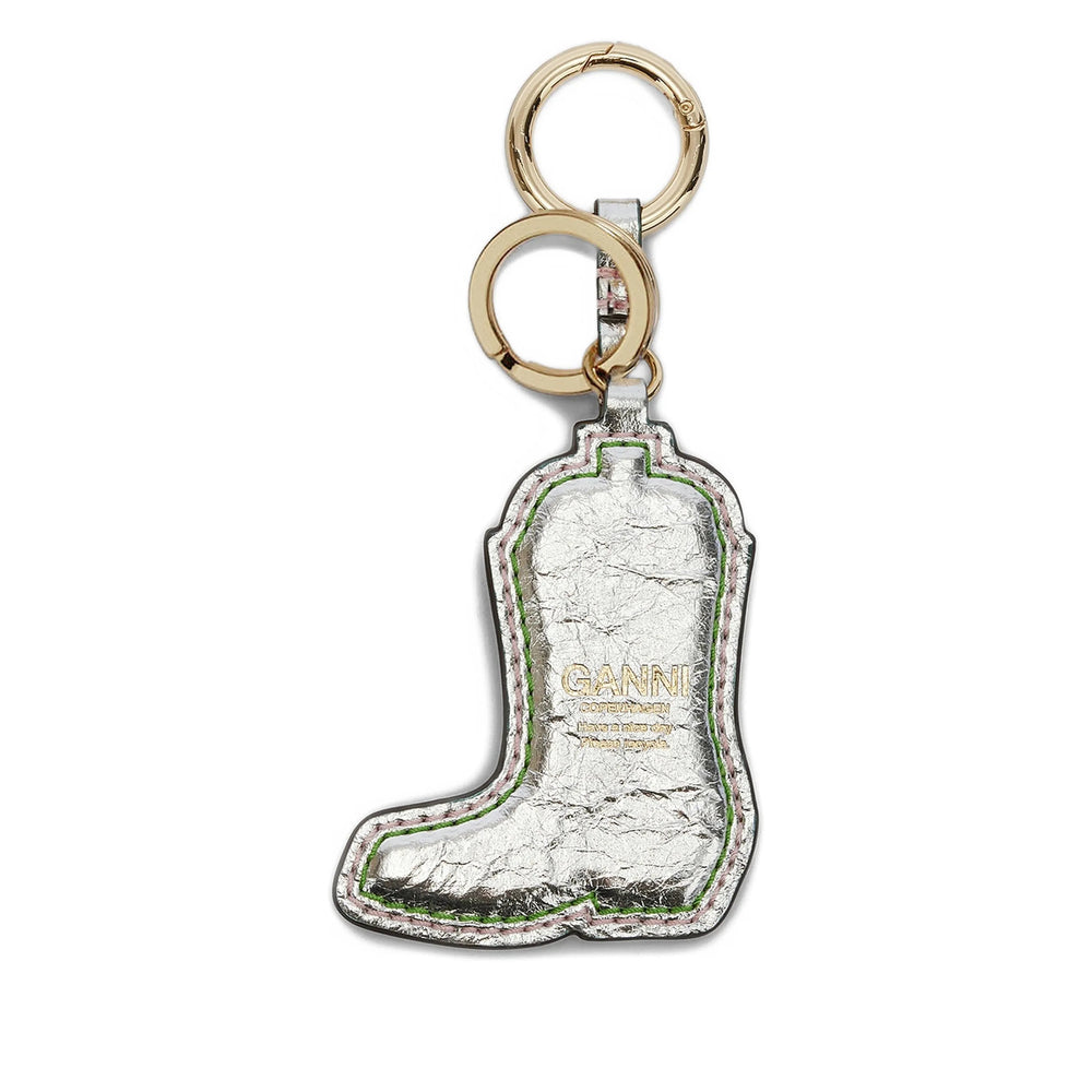 Ganni Silver Keyrings & Chains Women GANNI