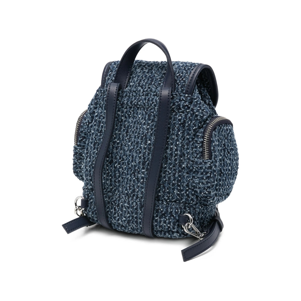 Ganni Blue Backpacks Women GANNI