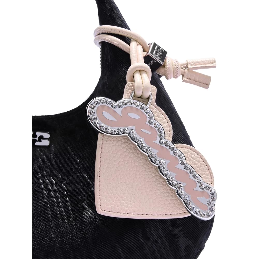 Ganni Pink Keyrings & Chains Women GANNI