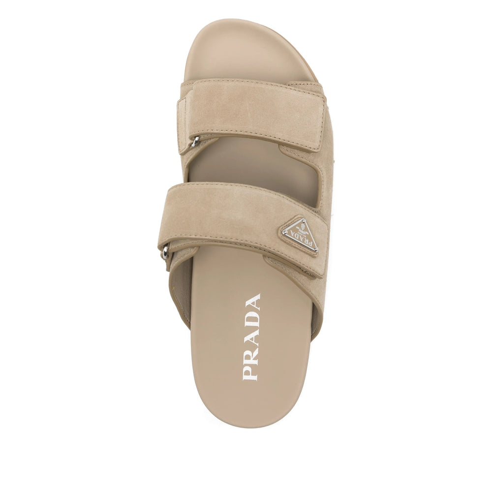 Prada Neutrals Sandals Men PRADA