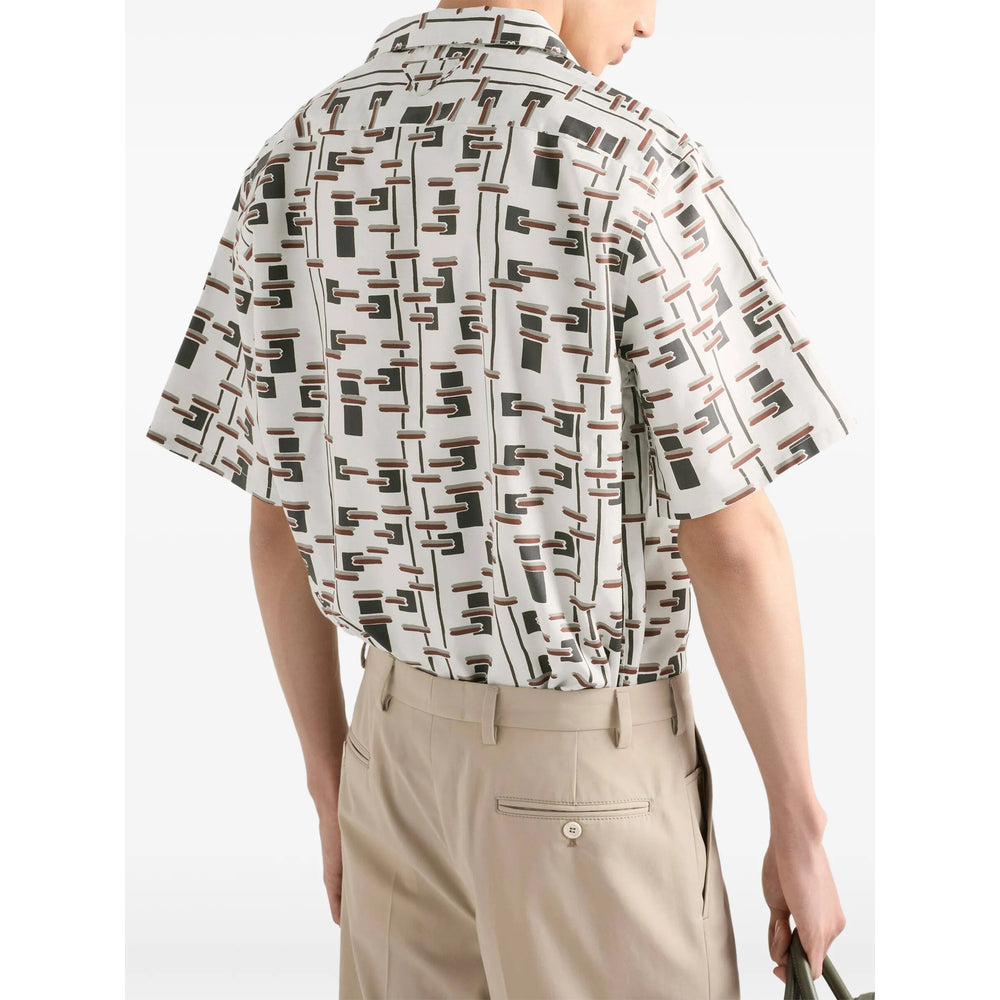 Prada Neutrals Shirts Men PRADA