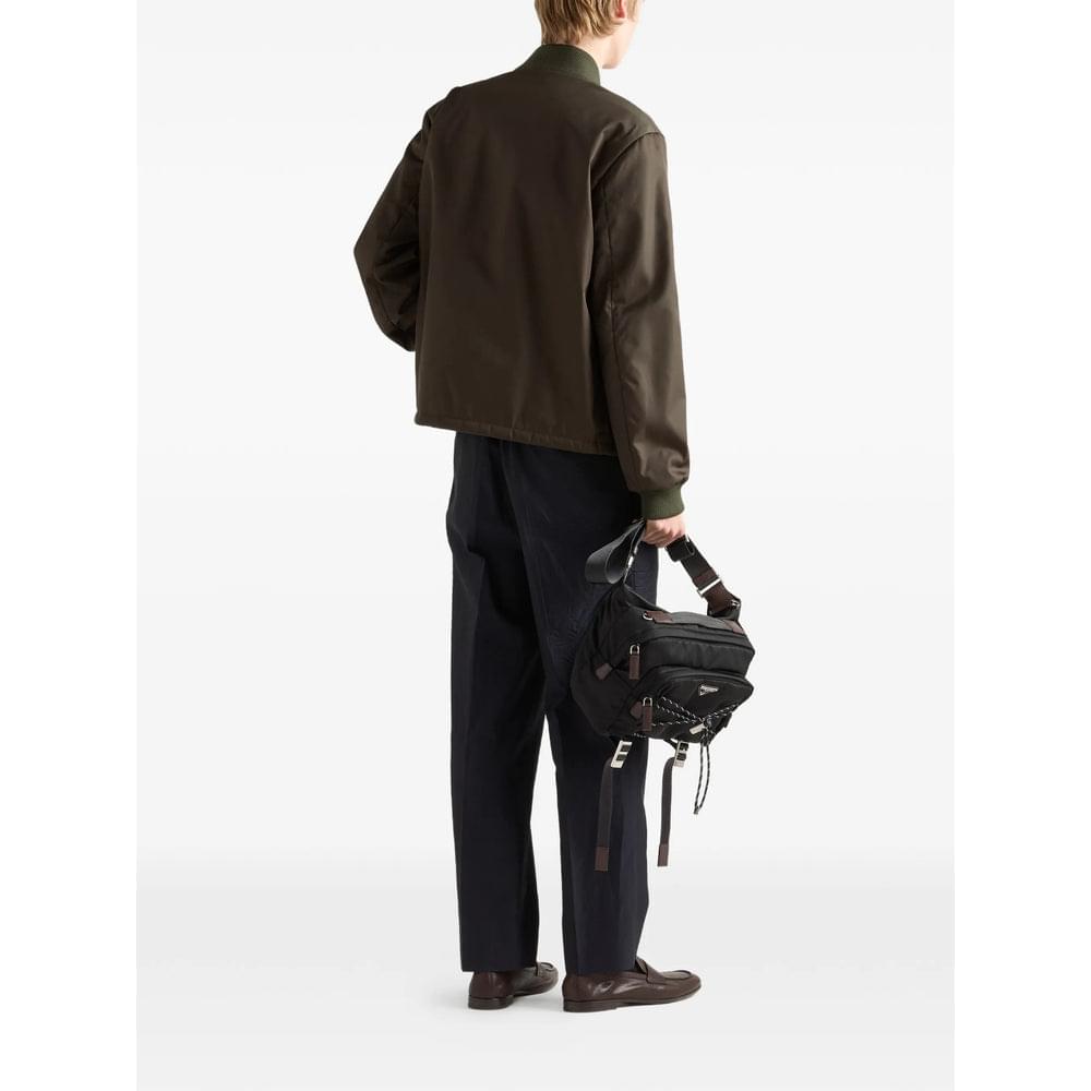 Prada Green Jackets - Bomber Jackets Men PRADA