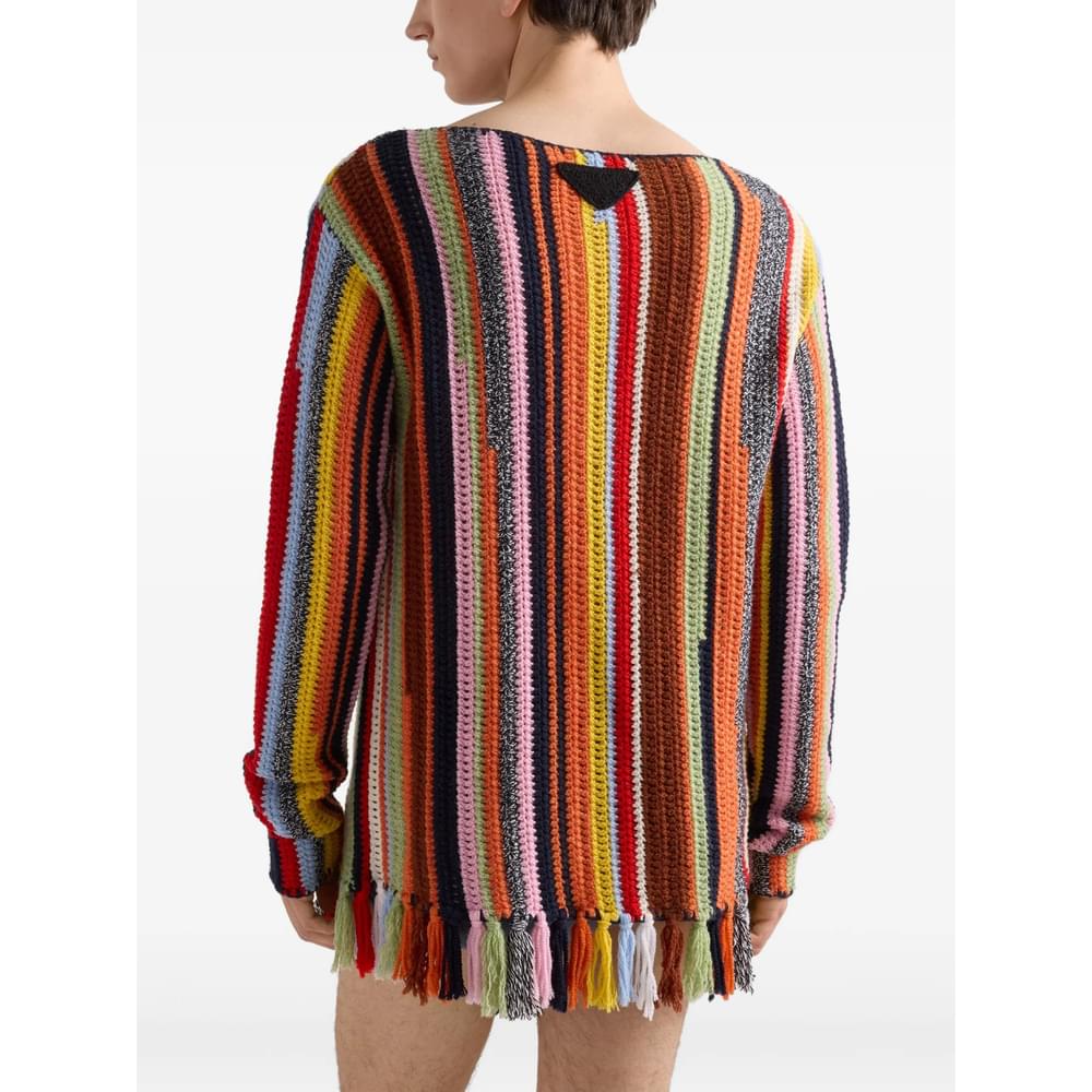 Prada Orange Sweaters & Knitwear - Jumpers Men PRADA
