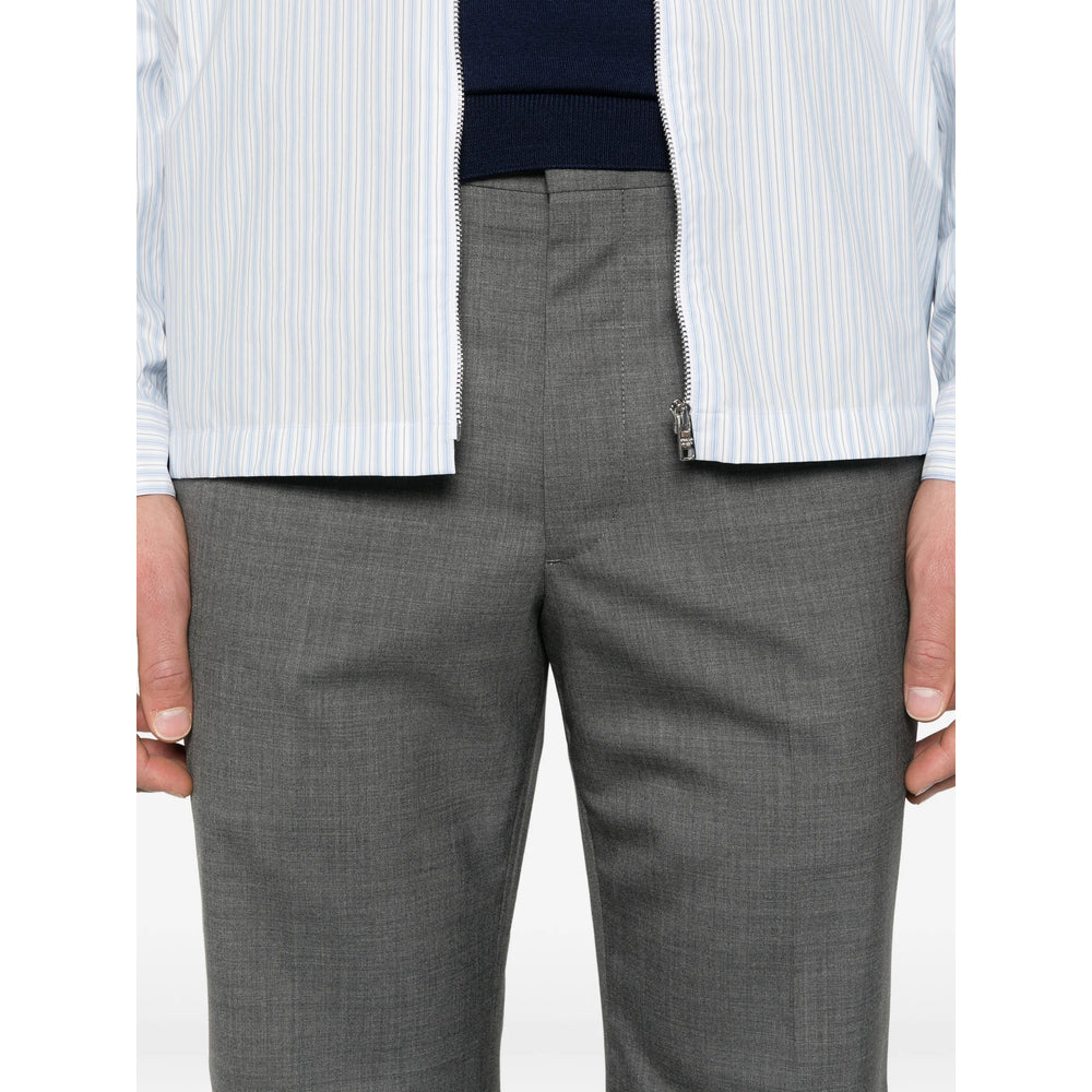 Prada Grey Trousers - Tailored Trousers Men PRADA