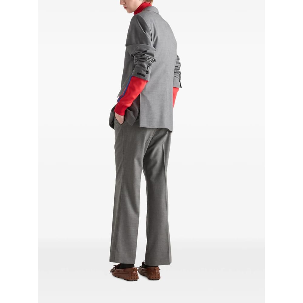 Prada Grey Jackets - Blazers Men PRADA