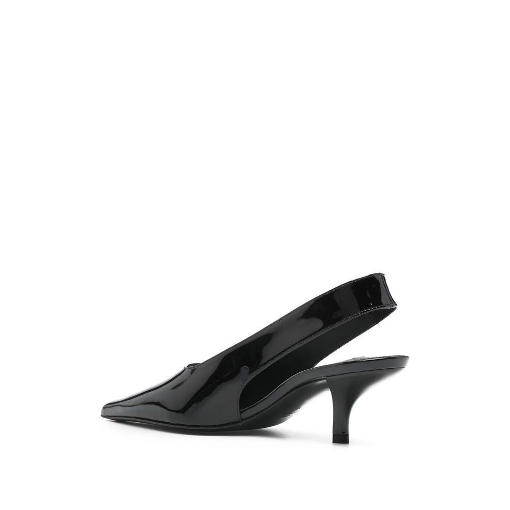 Toteme Black Shoes Women TOTEME