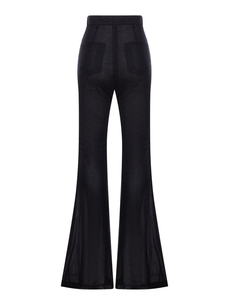 Rick Owens Women Bolan Bootcut Semi-Transparent Pants RICK OWENS