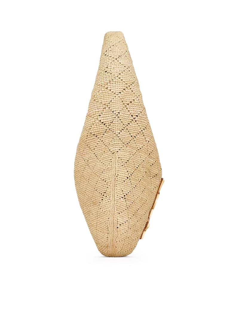 Saint Laurent Women Icare Raffia Hobo Bag SAINT LAURENT