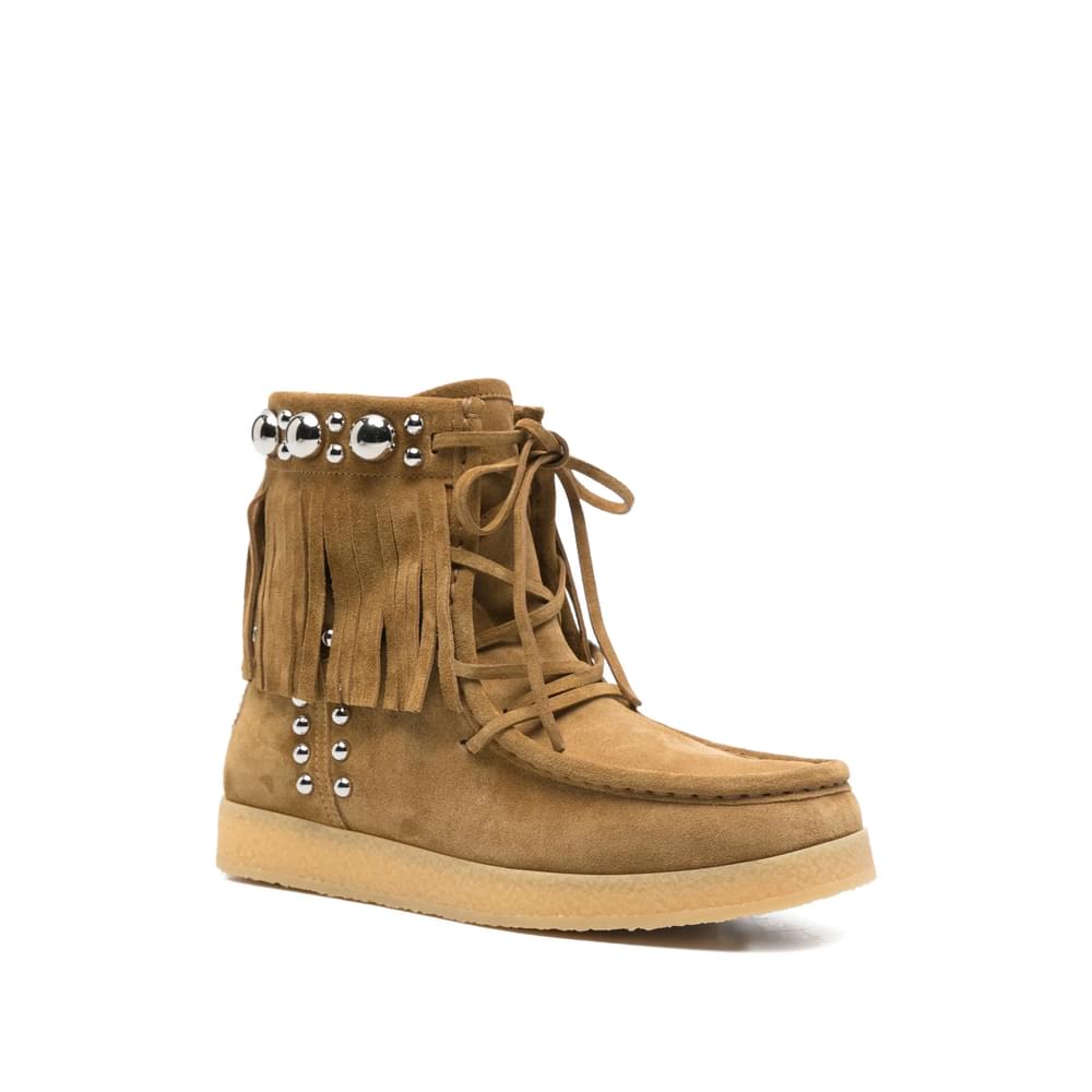 Valentino Garavani Brown Boots Women VALENTINO GARAVANI