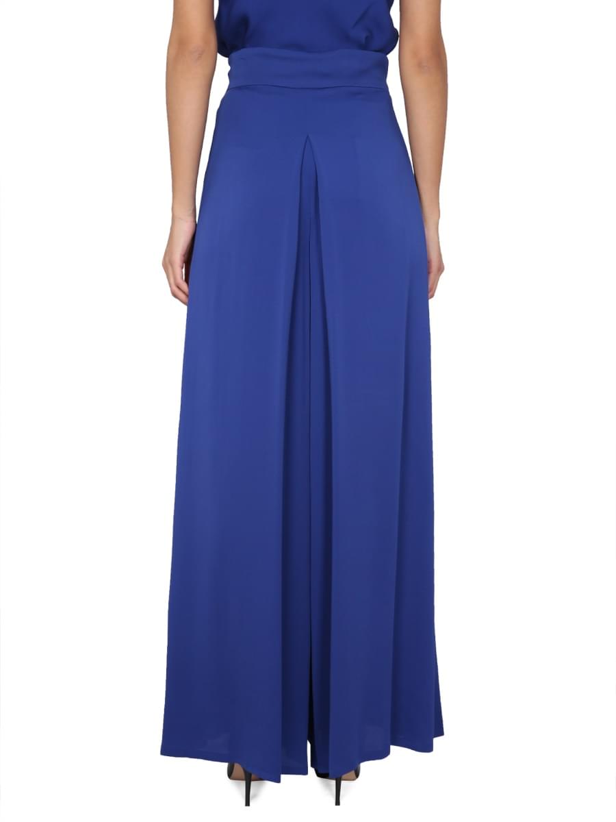 Max Mara Women Wide Silk Tuxedo Pants MAX MARA