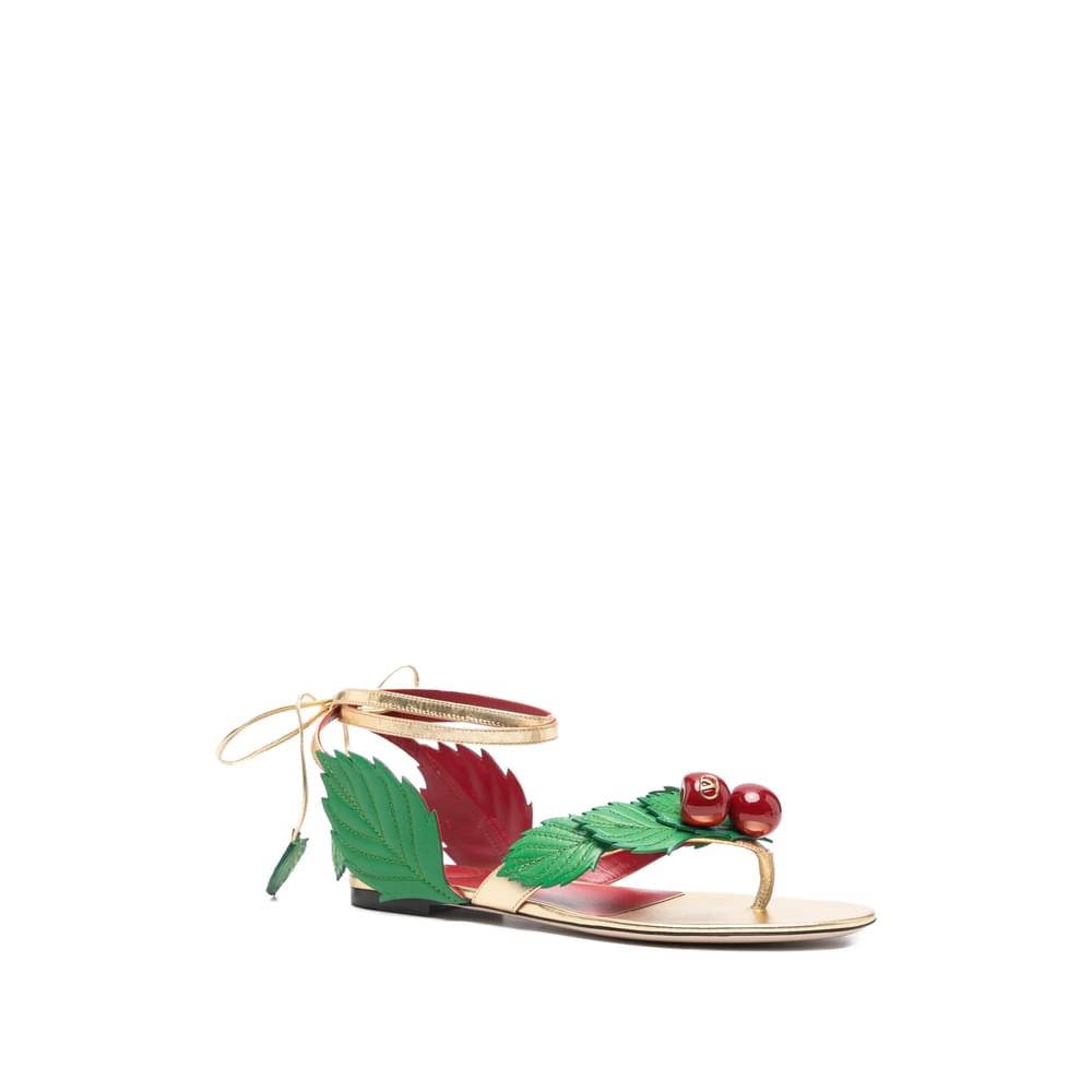 Valentino Garavani Gold Shoes Women VALENTINO GARAVANI