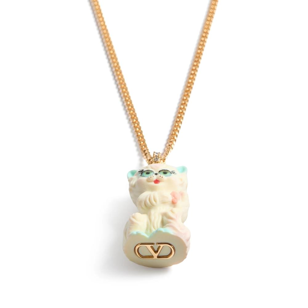 Valentino Garavani Gold Necklaces Women VALENTINO GARAVANI