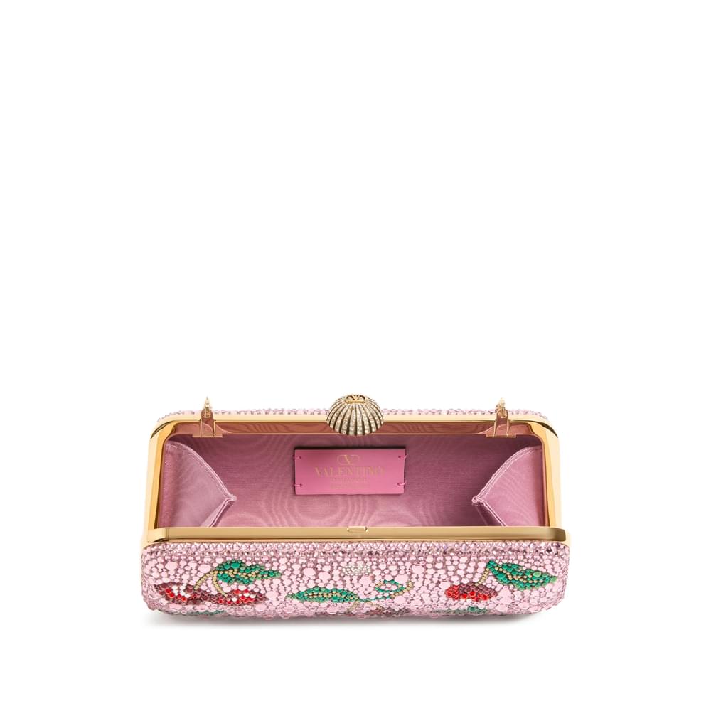 Valentino Garavani Pink Clutch Bags Women VALENTINO GARAVANI