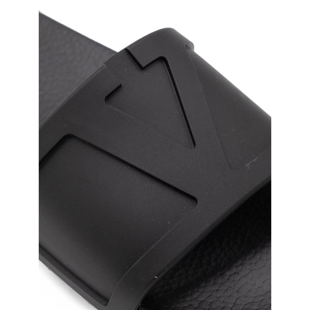 Valentino Garavani Black Flip-Flops & Slides Men VALENTINO GARAVANI
