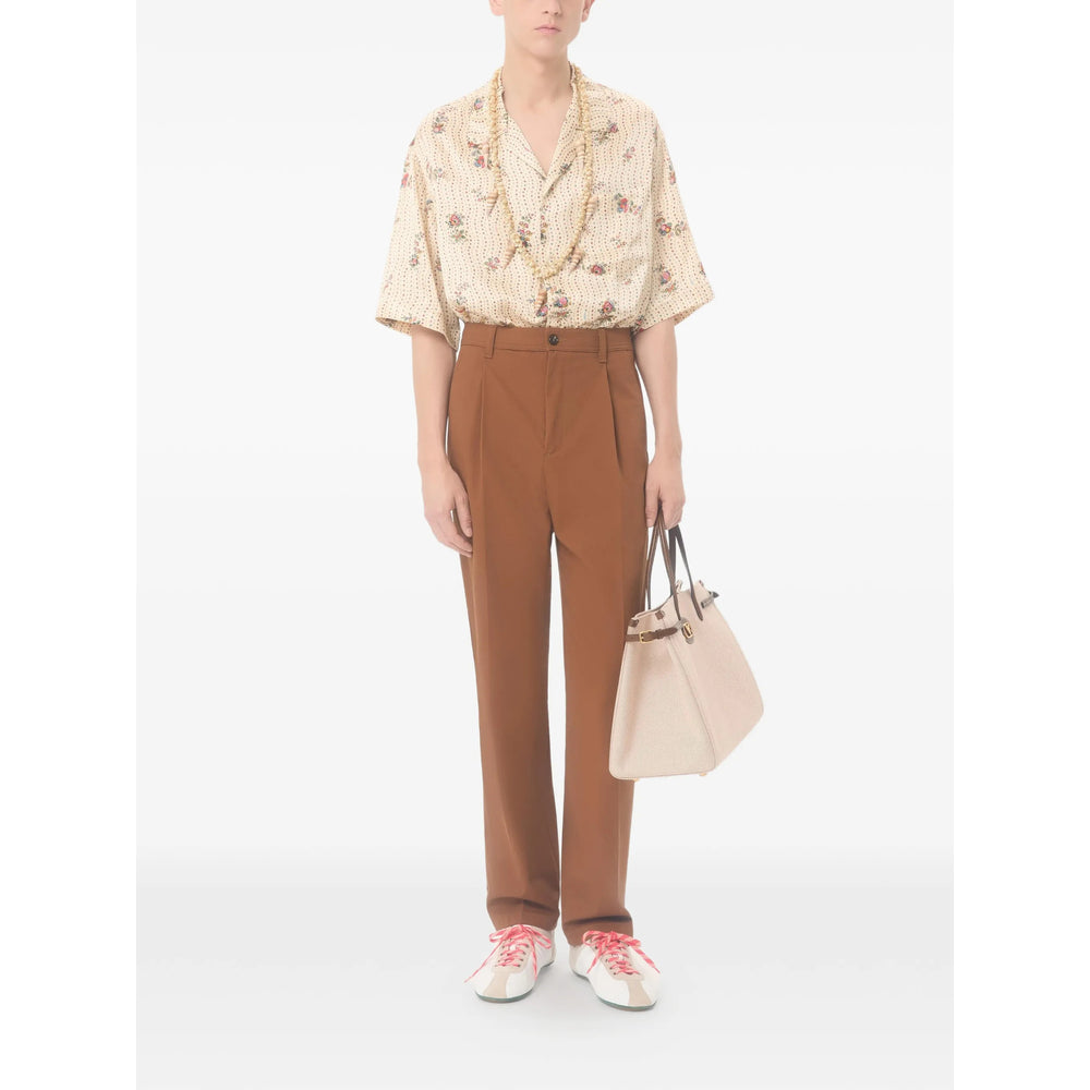 Valentino Neutrals Shirts Men VALENTINO