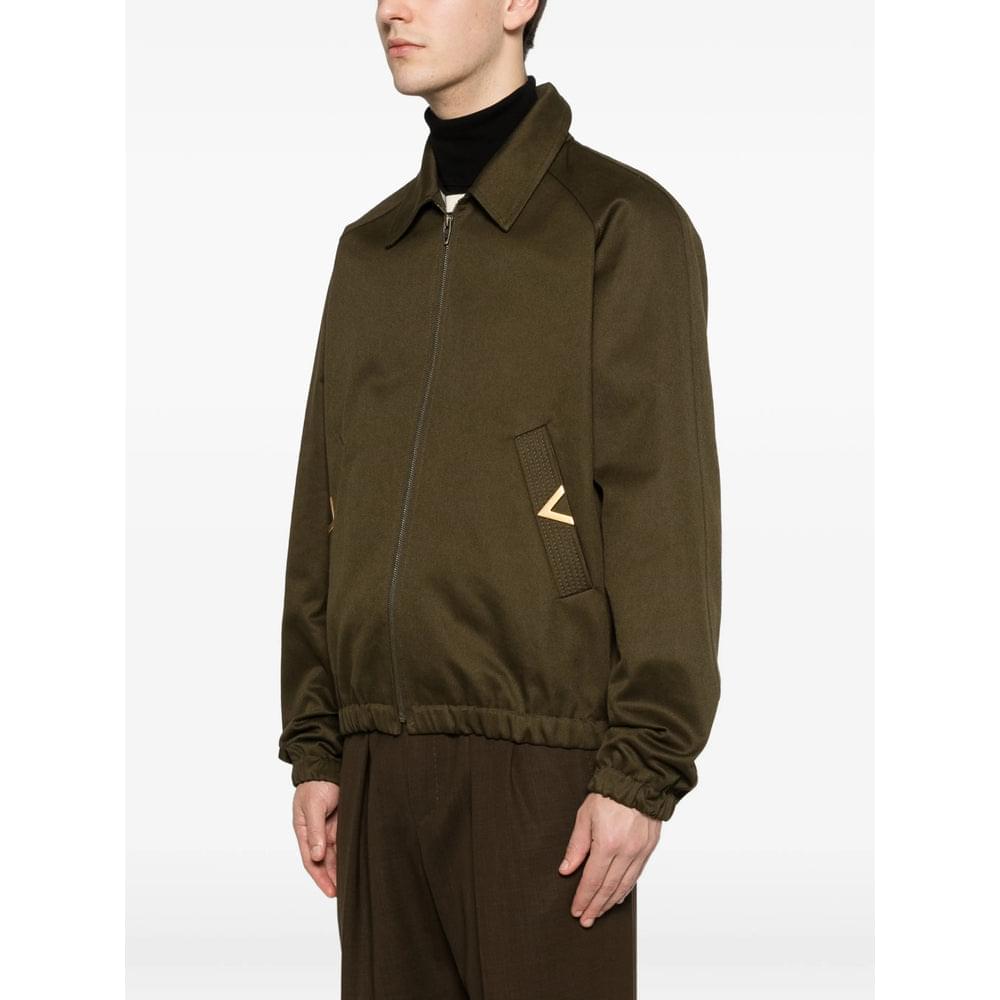 Valentino Green Jackets - Bomber Jackets Men VALENTINO