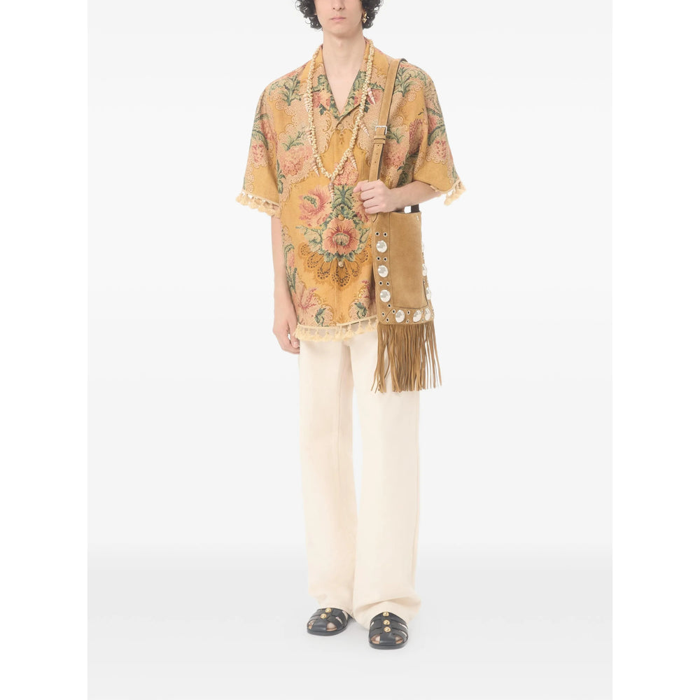 Valentino Neutrals Denim - Regular & Straight-Leg Jeans Men