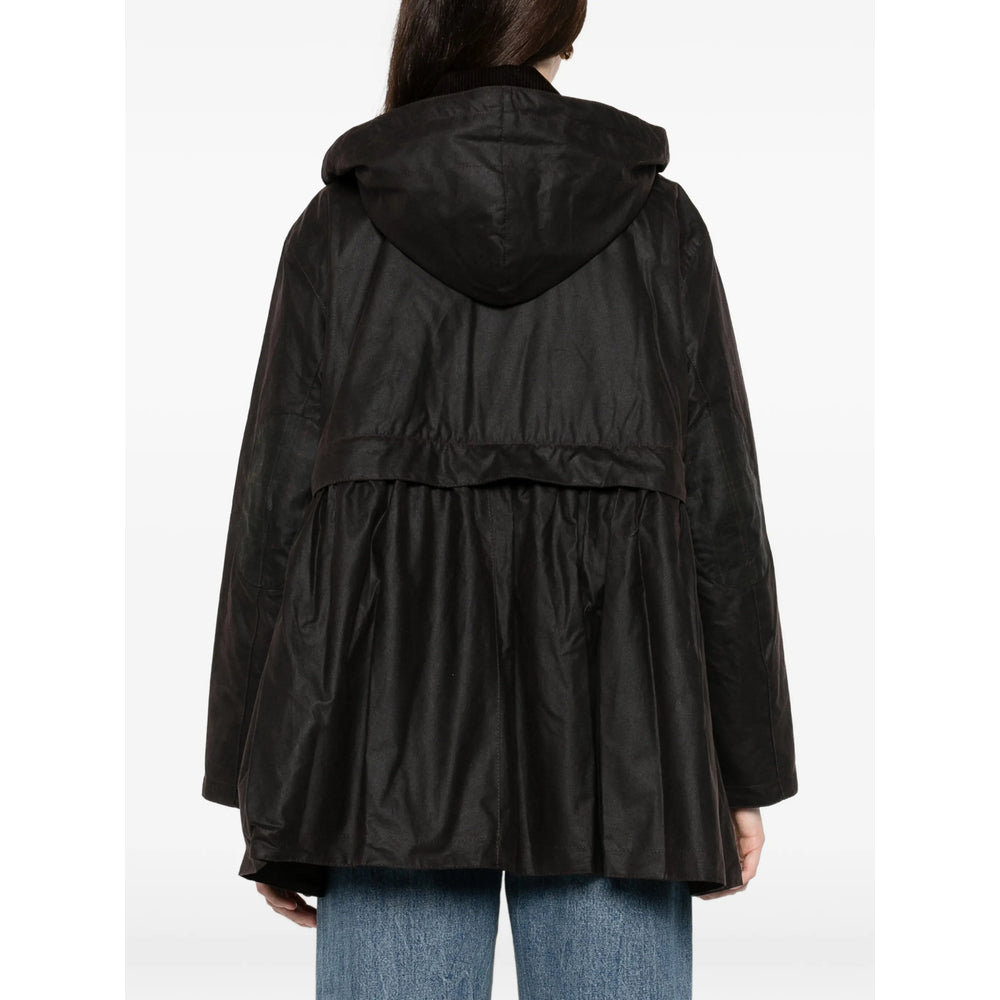 Barbour X Ganni Brown Coats - Parka Coats Women BARBOUR X GANNI