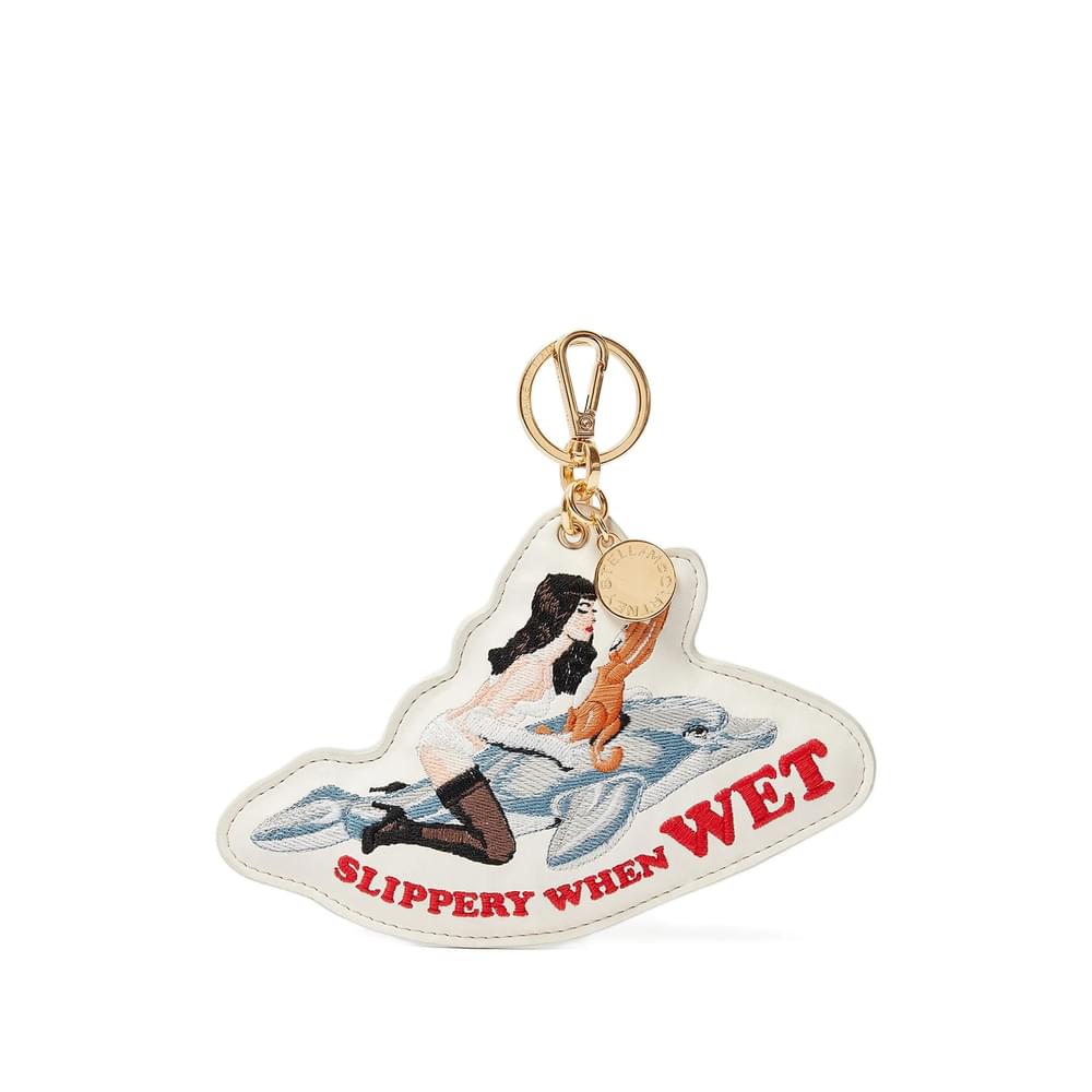 Stella Mccartney Neutrals Keyrings & Chains Women STELLA MCCARTNEY