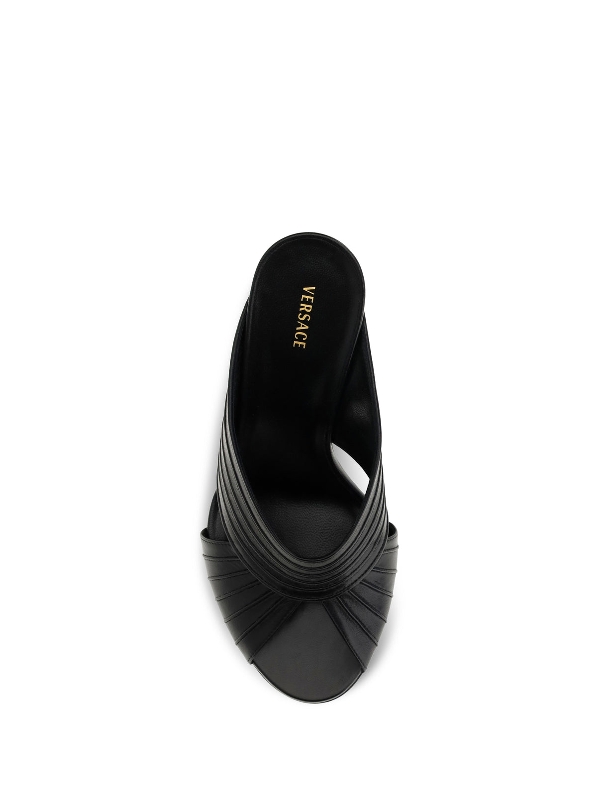 Versace Women Gianni Nappa Leather Mules