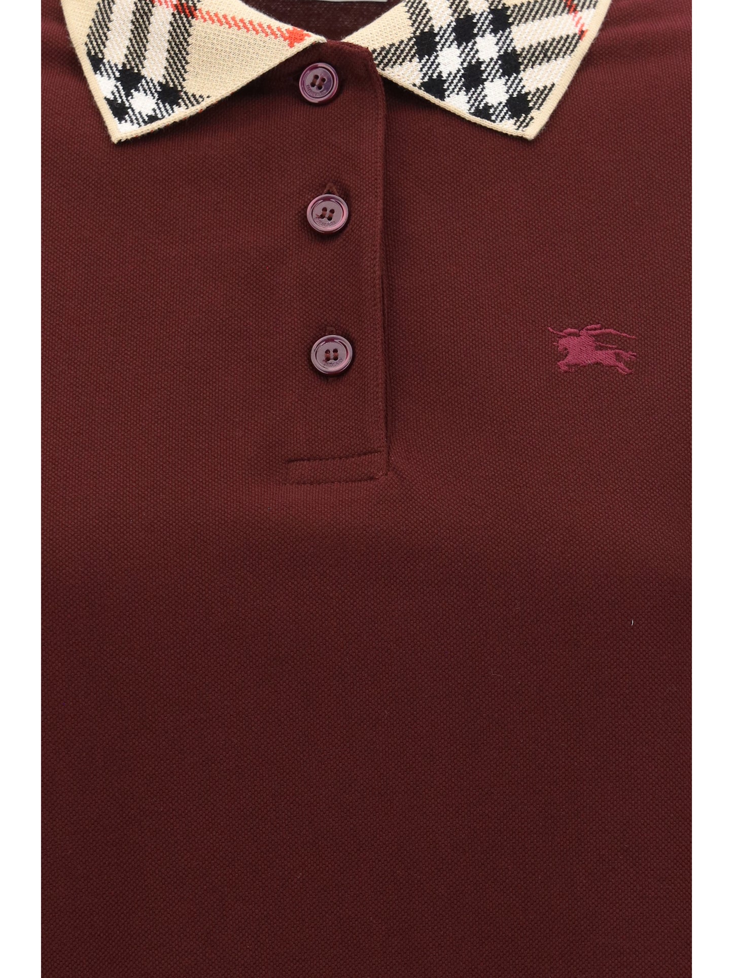 Burberry Women Polo-Style Cotton Dress BURBERRY