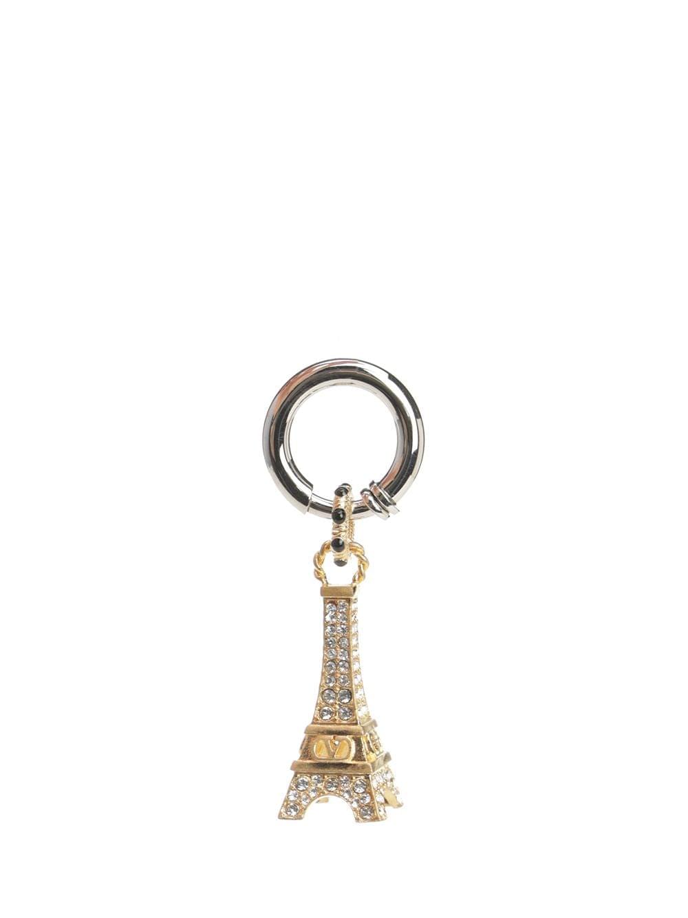 Valentino Garavani Men Eiffel Tower Single Earring VALENTINO GARAVANI