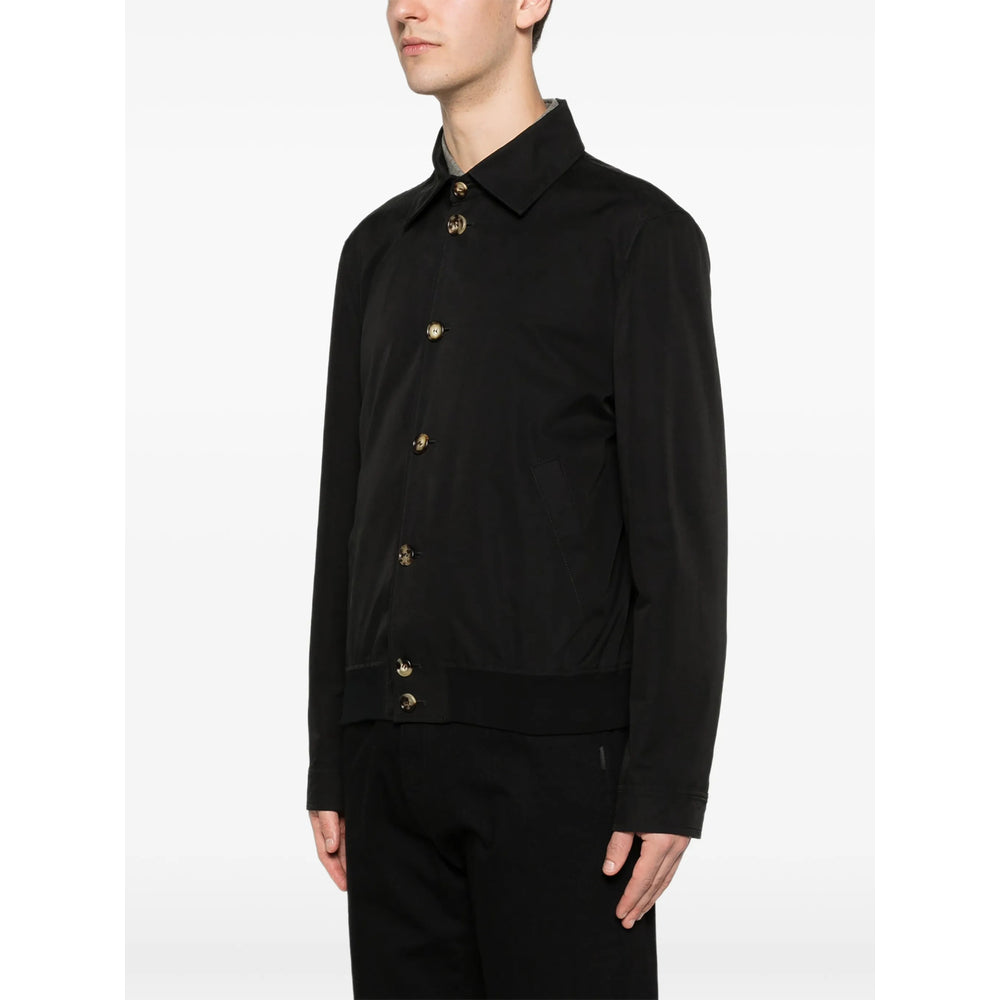Brunello Cucinelli Black Jackets - Bomber Jackets Men BRUNELLO CUCINELLI